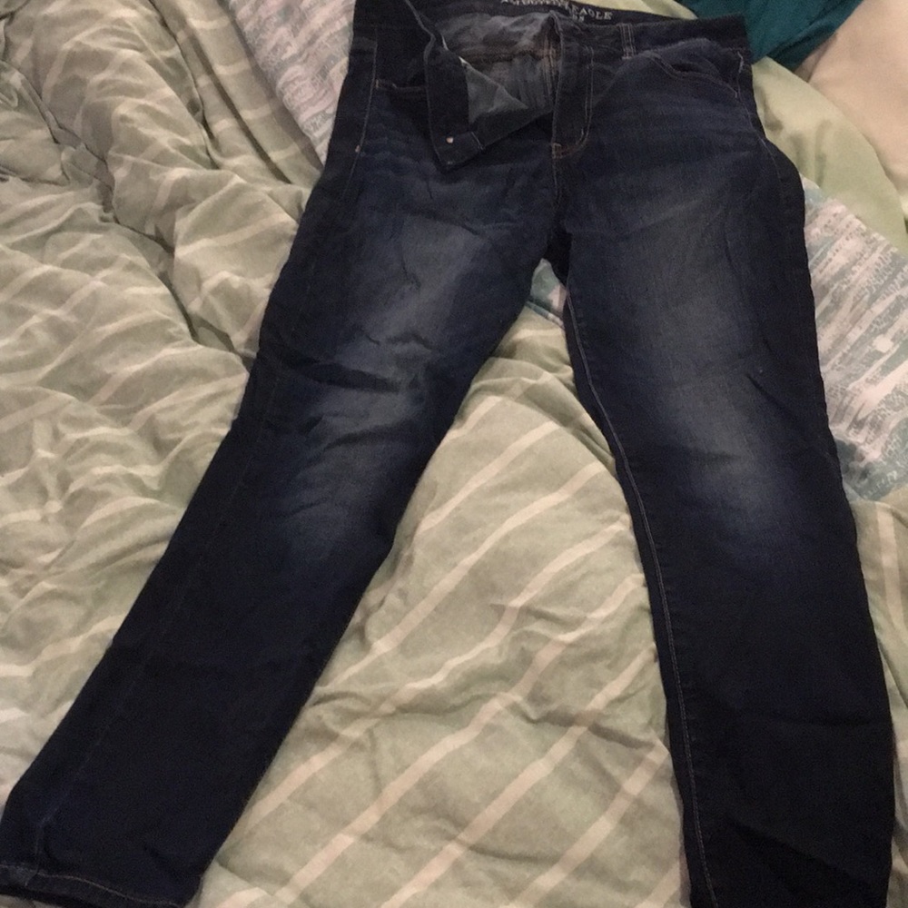 American eagle high rise jeggjng